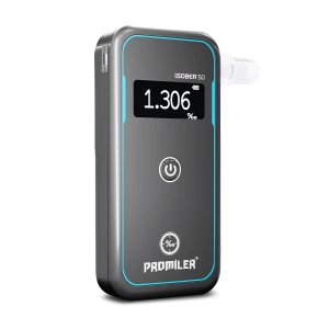 Alkomat PROMILER iSOBER 50 + 12 miesięcy kalibracji gratis + 5 lat gwarancji 